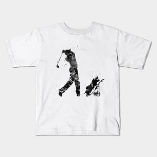 Man golfer Kids T-Shirt